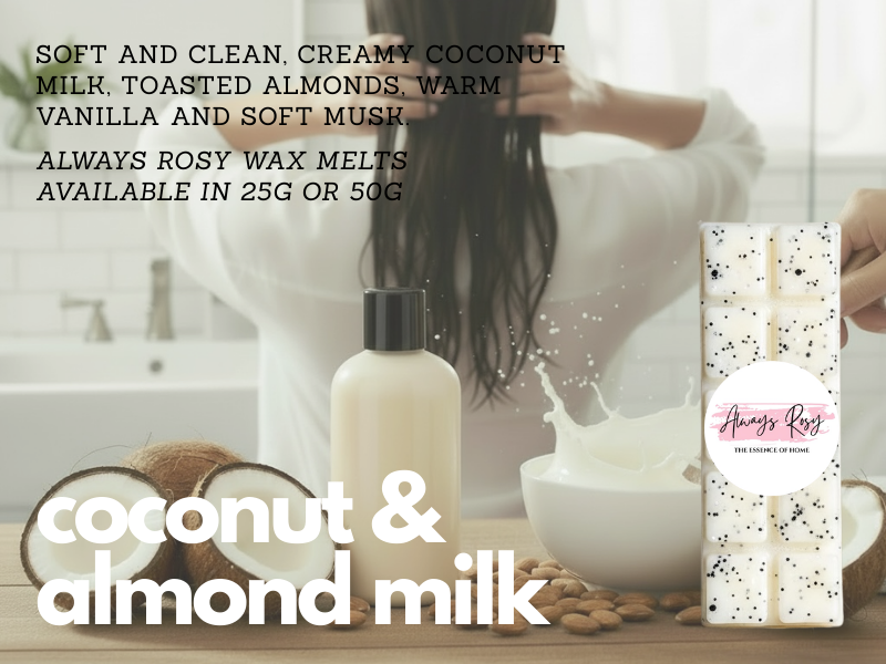 Coconut & Almond Milk Wax Melt Snap Bar