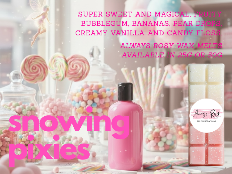 Snowing Pixies Wax Melt Snap Bar
