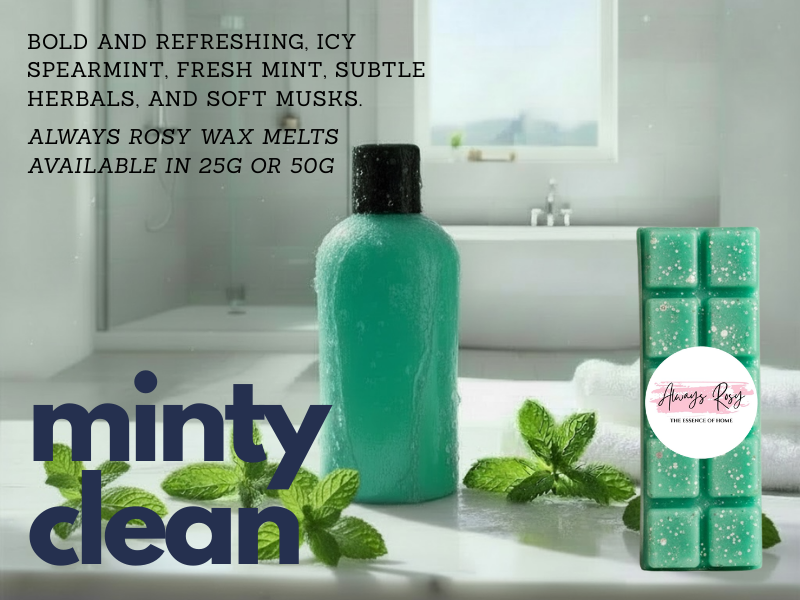 Minty Clean Wax Melt Snap Bar