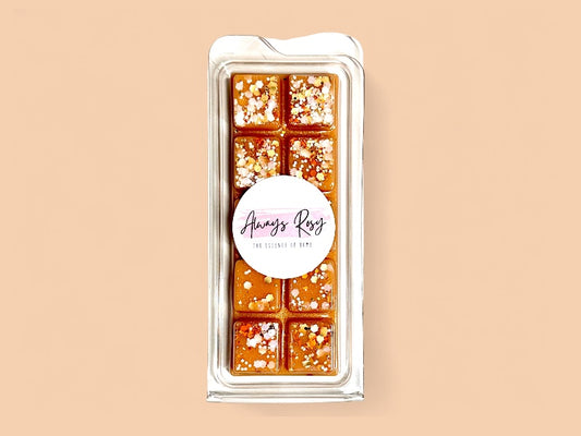 Pumpkin Spice Latte Wax Melt Snap Bar - Designer Drink Inspired - 50g