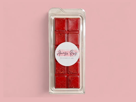 Strawberry & Rhubarb Wax Melt Snap Bar - Fruity Scent - 50g