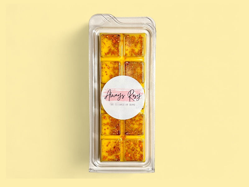 Banana & Vanilla Wax Melt Snap Bar - Sweet & Fruity Inspired - 50g