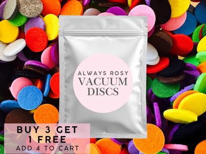 Vacuum Cleaner Discs x 6 - Buy 3 Get 1 Free