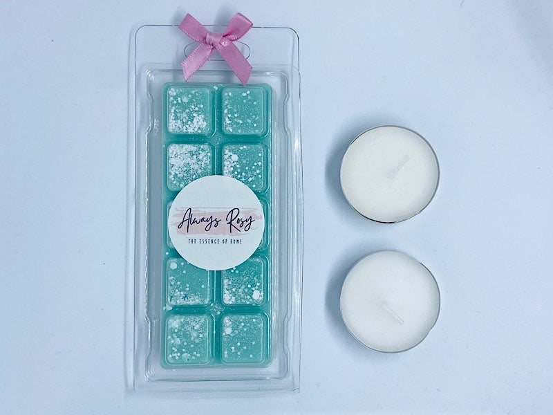 Frosty Eucalyptus Wax Melt Snap Bar - Laundry Inspired - 50g