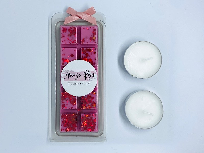 Strawberry & Vanilla Wax Melt Snap Bar - Bath & Body Inspired - 50g